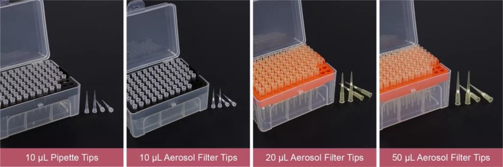 Scopelab 10-20 μL Aerosol Filter Tips