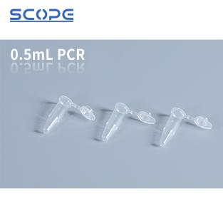 PCR Strip Tubes with Attached Caps 1
