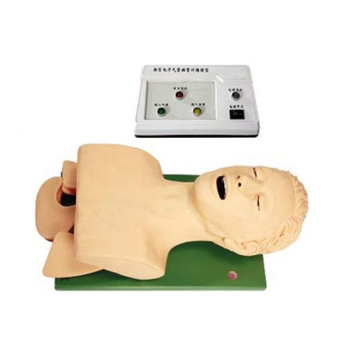 Electronic Airway Intubation Model (with Teeth Compression Alarm Device)