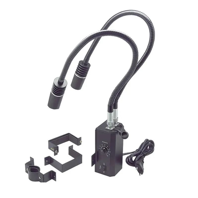 HS-73 Post Fixing LED Dual Gooseneck Illuminator