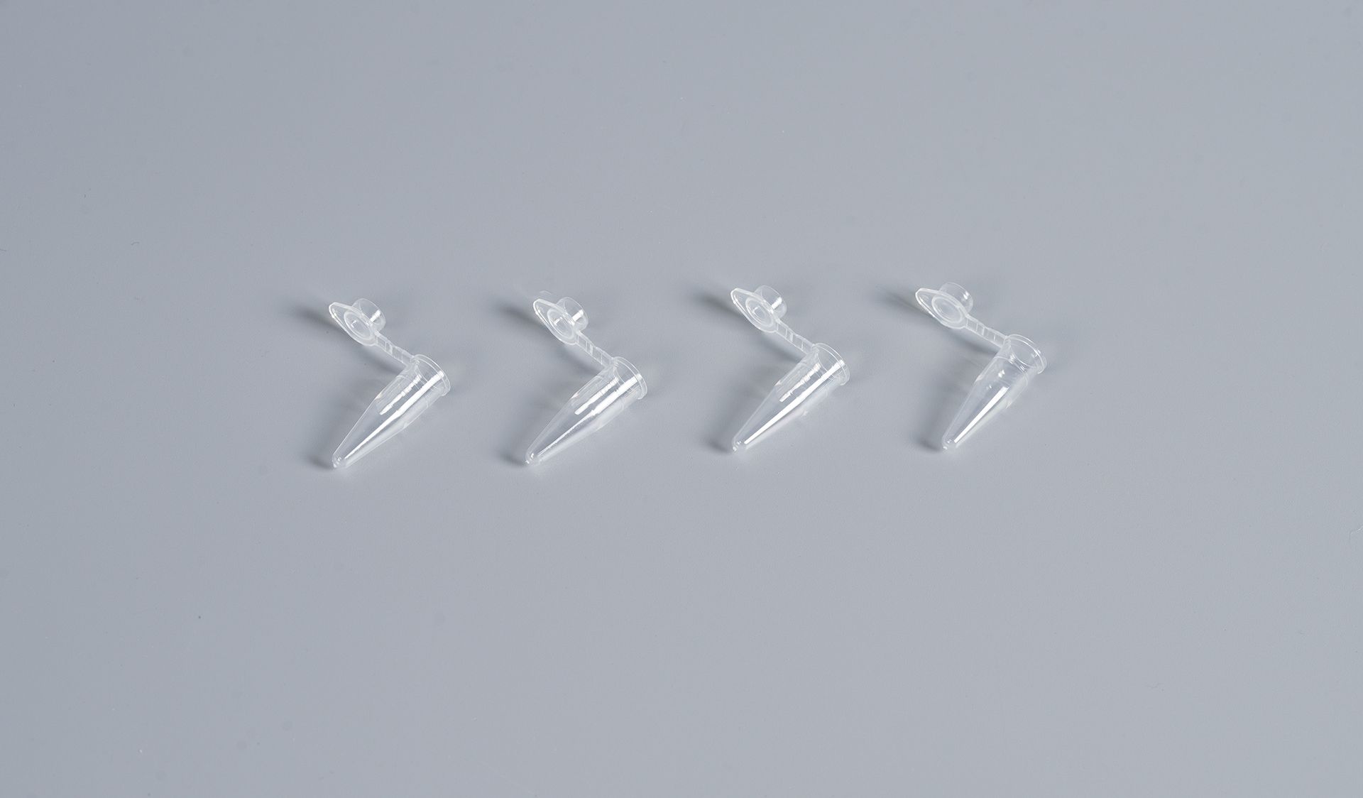 PCR Strip Tubes with Attached Caps