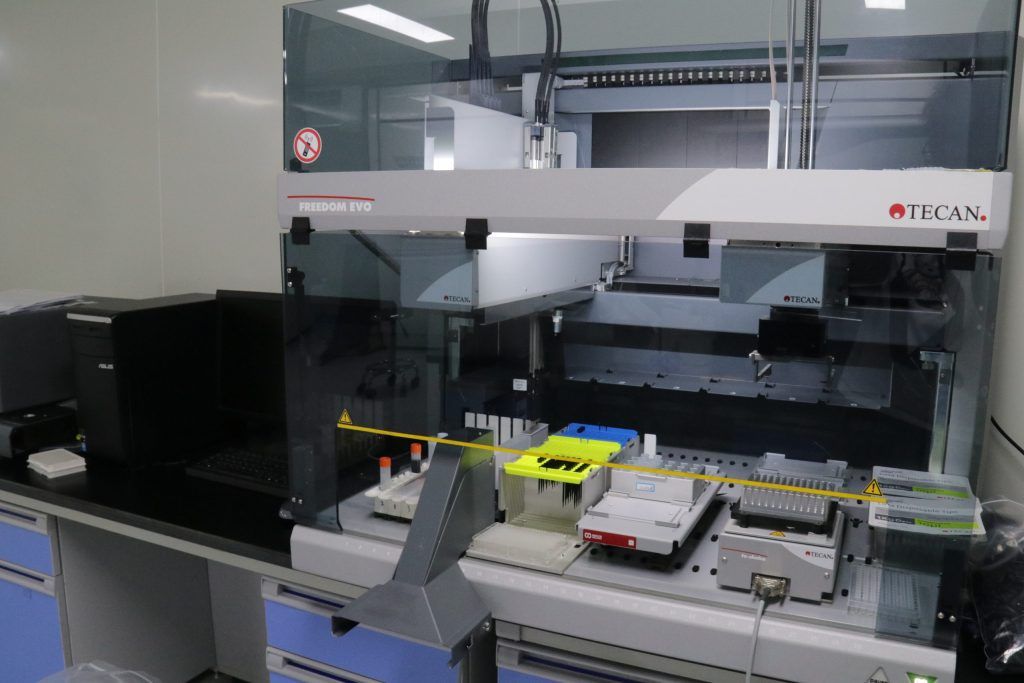 Scopelab Tecan workstation