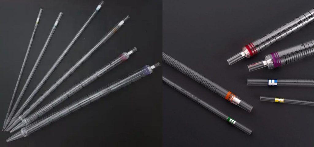 Glass and plastic Serological Pipettes