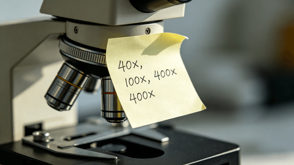 How to Determine the Total Magnification of a Microscope